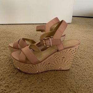 Mk blush wedges